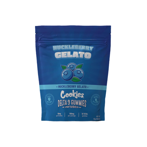 Delta-9 THC Cookies Huckleberry Gelato Gummies