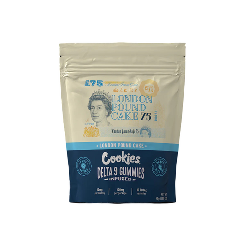 Delta-9 THC Cookies London Pound cake Gummies