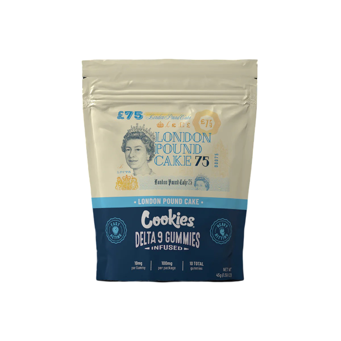 Delta-9 THC Cookies London Pound cake Gummies