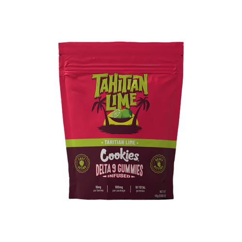Delta-9 THC Cookies Tahitian Lime Gummies 10mg